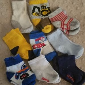 Free w/bundle-Boys 6-12 month socks